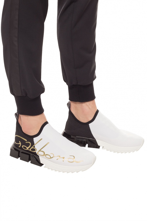 Sorrento sneakers dolce Gabbana Gabbana SchaferandweinerShops GB dolce Gabbana Gabbana metallic threaded knitted jumper